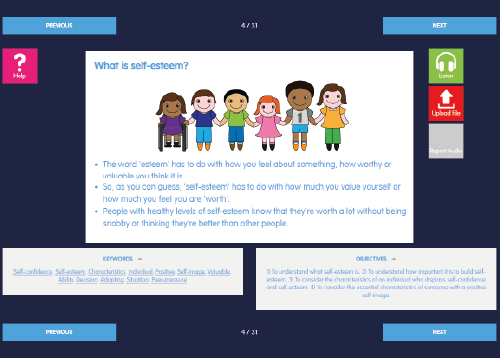 What is self-esteem? PHSE Lesson 